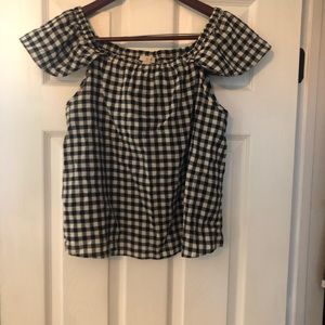 Jcrew gingham top